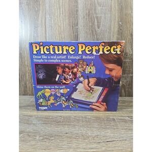 PICTURE PERFECT Very Rare Tracing Art Toy Game TOMY Boxed Working Vintage 1985